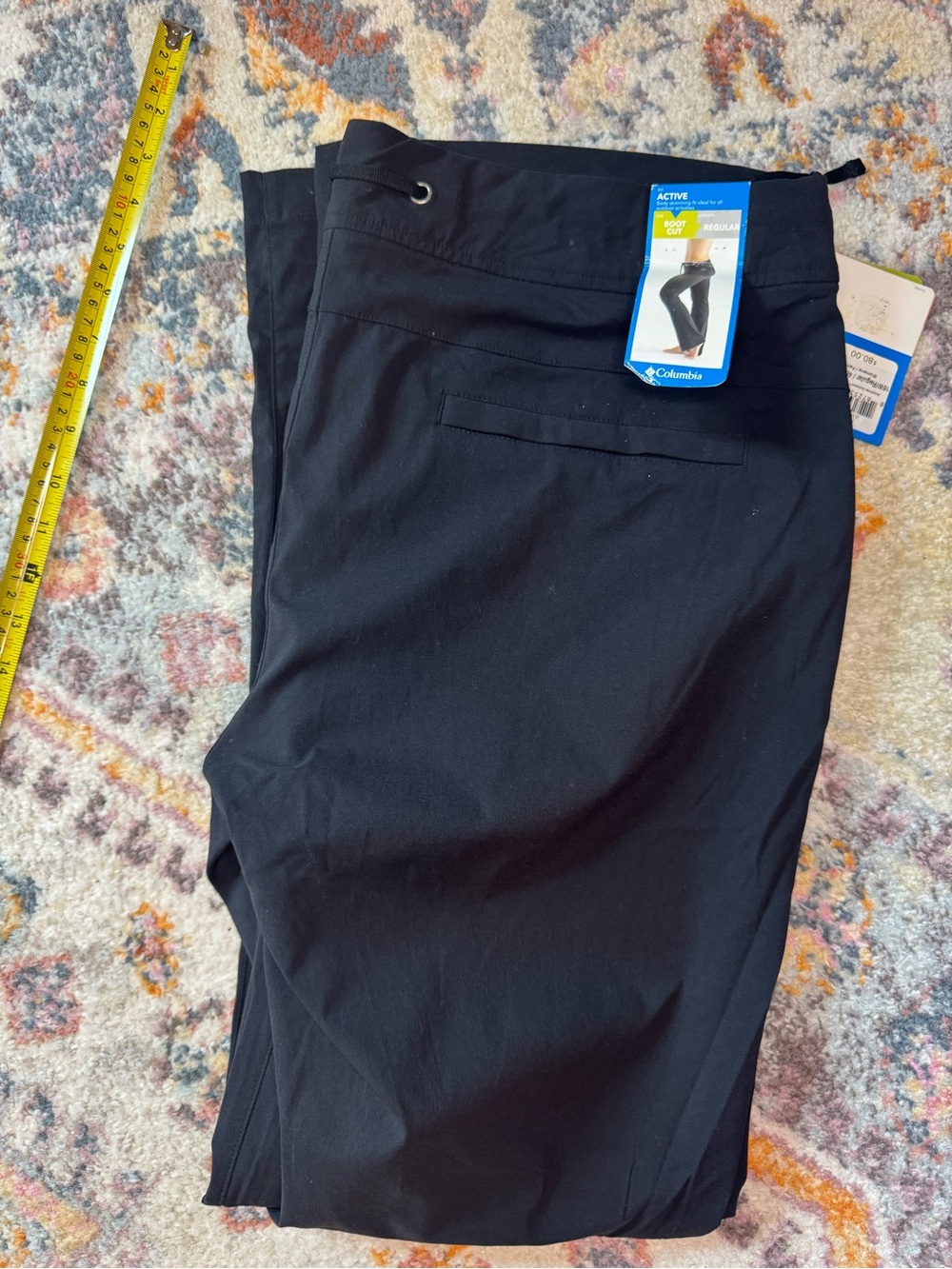 Columbia Anytime Outdoor Boot Cut Pants Women’s 16W Regular Black - Picture 3 of 3